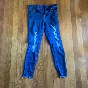 Women’s blue jeans